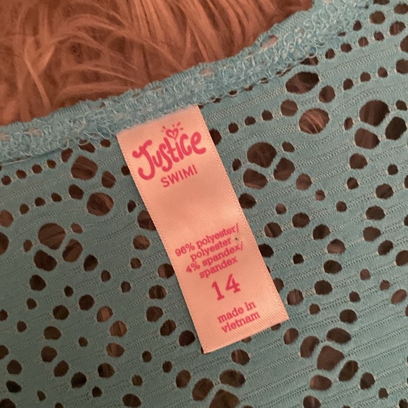 Justice Kids Bathing Suit Cover Up - Picture 3 of 3